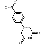 CAS 登录号：954124-21-1， 4-(4-硝基苯基)哌啶-2,6-二酮