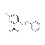 CAS#: 954228-85-4, N-Benzyl-5-bromo-3-nitro-2-pyridinamine