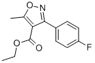 CAS 登录号：954230-39-8， 3-(4-氟苯基)-5-甲基-4-异恶唑羧酸乙酯