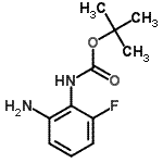CAS#: 954239-11-3, 2-Methyl-2-propanyl (2-amino-6-fluorophenyl)carbamate