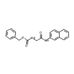 CAS#: 95424-85-4, Benzyl [2-(2-naphthylamino)-2-oxoethyl]carbamate