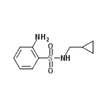 CAS 登录号：954259-78-0， 2-氨基-N-(环丙基甲基)苯磺酰胺