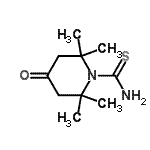 CAS 登录号：95525-50-1， 2,2,6,6-四甲基-4-氧代-1-哌啶硫代甲酰胺