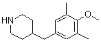 CAS#: 955314-89-3, 4-(4-Methoxy-3,5-dimethylbenzyl)piperidine