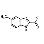 CAS#: 95538-31-1, 5-methyl-1H-indole-2-carbonyl chloride