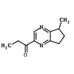 CAS#: 95576-06-0, 1-(5-Methyl-6,7-dihydro-5H-cyclopenta[b]pyrazin-2-yl)-1-propanone