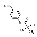 CAS 登录号：95592-67-9， 4-甲酰基苯基特戊酸酯