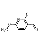 CAS#: 95652-80-5, 2-Chloro-6-methoxynicotinaldehyde