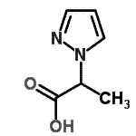 CAS#: 956722-93-3, 2-(1H-Pyrazol-1-yl)propanoic acid