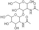 CAS 登录号：95673-98-6， 2-乙酰氨基-3-O-(2-乙酰氨基-2-脱氧己糖吡喃糖苷)-2-脱氧吡喃己糖