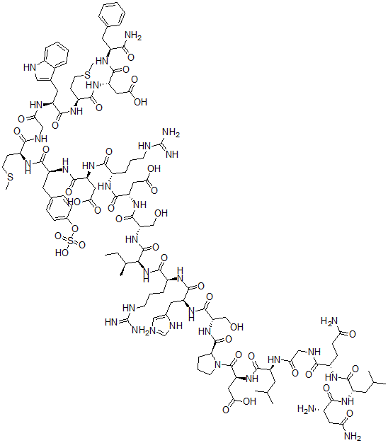 CAS 登录号：95690-77-0， 缩胆囊素 22 C-封端片段