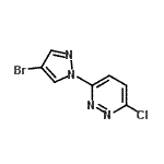 CAS#: 957035-33-5, 3-(4-Bromo-1H-pyrazol-1-yl)-6-chloropyridazine