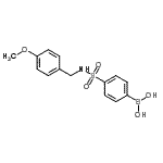 CAS#: 957060-91-2, {4-[(4-Methoxybenzyl)sulfamoyl]phenyl}boronic acid