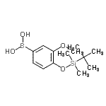 CAS#: 957060-93-4, (4-{[Dimethyl(2-methyl-2-propanyl)silyl]oxy}-3-methoxyphenyl)boronic acid