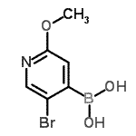 CAS#: 957060-94-5, (5-Bromo-2-methoxy-4-pyridinyl)boronic acid
