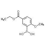 CAS 登录号：957062-53-2， [5-(乙氧羰基)-2-甲氧基苯基]硼酸