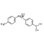CAS#: 957062-88-3, {4-[(4-Methylphenyl)sulfamoyl]phenyl}boronic acid