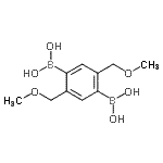 CAS 登录号：957121-03-8， [2,5-二(甲氧基甲基)-1,4-亚苯基]二硼酸