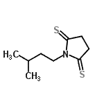 CAS 登录号：95765-54-1， 1-(3-甲基丁基)-2,5-吡咯烷二硫酮