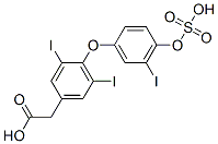 CAS#: 95786-11-1, 3,3',5-Triiodothyroacetic Acid Sulfate