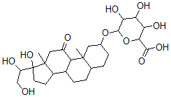 CAS#: 95826-45-2, Cortolone-3-Glucuronide