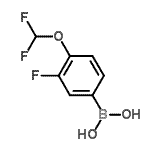 CAS#: 958451-69-9, [4-(Difluoromethoxy)-3-fluorophenyl]boronic acid