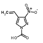 CAS#: 958815-11-7, 3-Nitro-4-vinyl-1H-pyrazole-1-carboxylic acid
