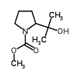 CAS 登录号：959022-60-7， 甲基2-(2-羟基-2-丙基)-1-吡咯烷羧酸酯