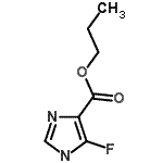CAS 登录号：959088-25-6， 丙基5-氟-1H-咪唑-4-羧酸酯
