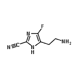 CAS 登录号：959234-28-7， 5-(2-氨基乙基)-4-氟-1H-咪唑-2-甲腈