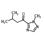 CAS#: 959239-60-2, 3-Methyl-1-(1-methyl-1H-1,2,4-triazol-5-yl)-1-butanone