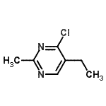 CAS#: 959239-71-5, 4-Chloro-5-ethyl-2-methylpyrimidine