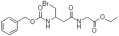 CAS 登录号：959246-79-8， N-(3-{[(苄氧基)羰基]氨基}-4-溴丁酰基)甘氨酸乙酯