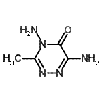CAS#: 95927-20-1, 4,6-Diamino-3-methyl-1,2,4-triazin-5(4H)-one