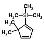 CAS 登录号：959289-08-8， (5,5-二甲基-1,3-环戊二烯-1-基)(三甲基)硅烷