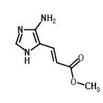 CAS 登录号：959299-14-0， 甲基(2E)-3-(4-氨基-1H-咪唑-5-基)丙烯酸酯