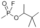 CAS#: 96-64-0, Methylphosphonofluoridic acid 1,2,2-trimethylpropyl ester