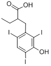 CAS#: 96-84-4, alpha-Ethyl-3-hydroxy-2,4,6-triiodohydrocinnamic acid