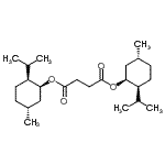 CAS#: 96149-05-2, Bis[(1S,2S,5R)-2-isopropyl-5-methylcyclohexyl] succinate