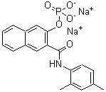CAS 登录号：96189-12-7， 3-[(2,4-二甲基苯基)氨基甲酰]-2-萘基磷酸酯二钠