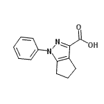 CAS#: 96197-36-3, 1-Phenyl-1,4,5,6-tetrahydrocyclopenta[c]pyrazole-3-carboxylic acid