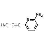 CAS#: 96207-02-2, 6-(1-Propyn-1-yl)-2-pyridinamine