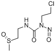 CAS 登录号：96413-13-7， N'-(2-氯乙基)-N-(2-(甲基sulfin基)乙基)-N'-亚硝基脲