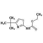 CAS#: 96512-27-5, Ethyl [4-(2-methyl-2-propanyl)-1,3-thiazol-2-yl]carbamate