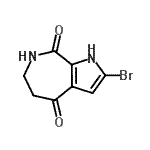 CAS#: 96562-96-8, 2-Bromo-6,7-dihydropyrrolo[2,3-c]azepine-4,8(1H,5H)-dione