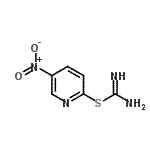 CAS#: 96592-03-9, 5-Nitro-2-pyridinyl carbamimidothioate