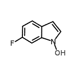 CAS#: 96631-93-5, 6-Fluoro-1H-indol-1-ol