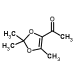 CAS#: 96706-10-4, 1-(2,2,5-Trimethyl-1,3-dioxol-4-yl)ethanone