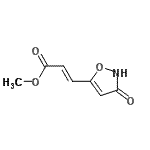 CAS#: 96735-35-2, Methyl (2E)-3-(3-oxo-2,3-dihydro-1,2-oxazol-5-yl)acrylate