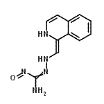 CAS#: 96826-68-5, (1-Isoquinolinylmethylene)-N-Hydroxy-N'-Aminoguanidine
